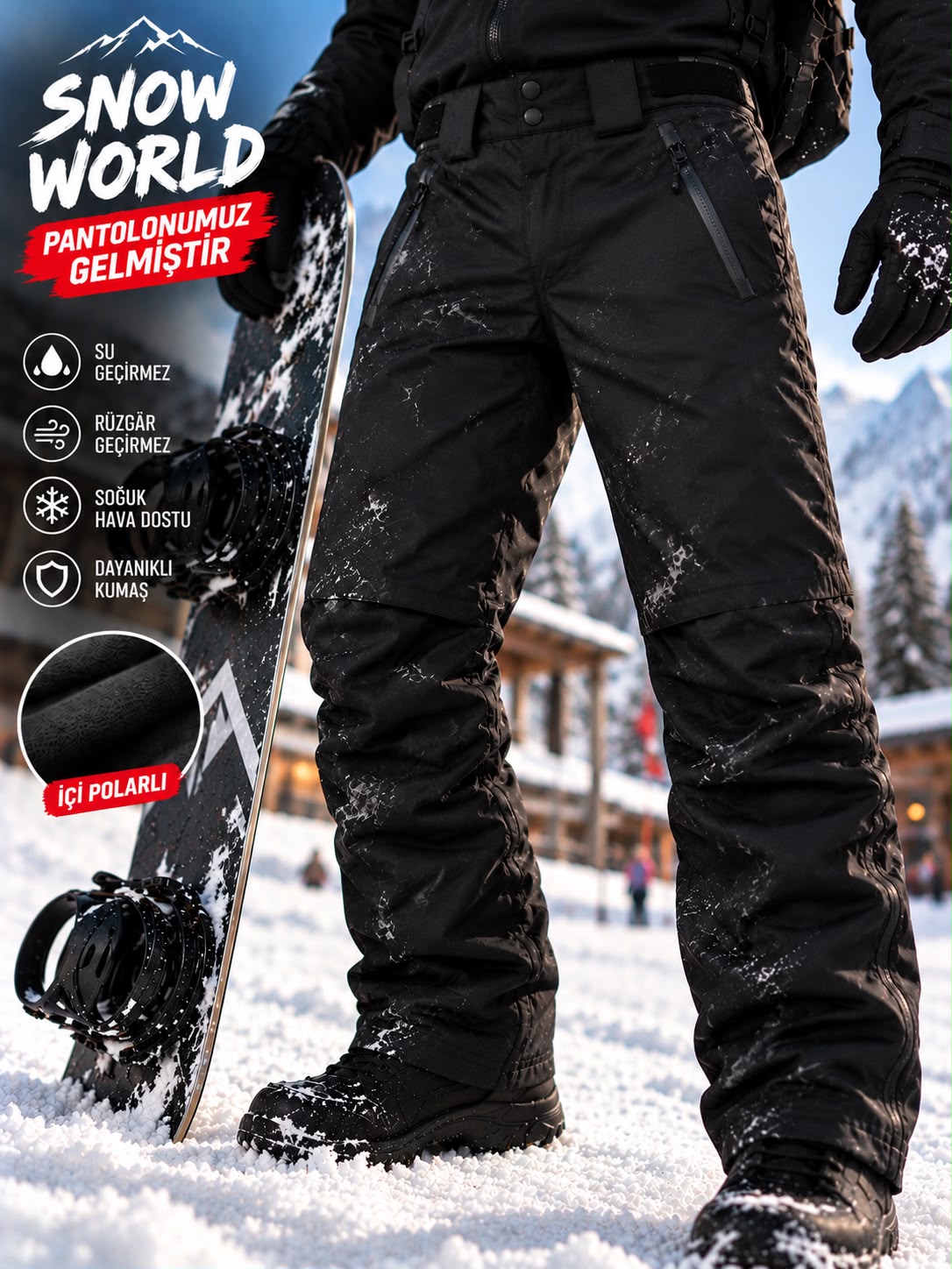 S4 SNOW WORLD KAYAK  PANTOLONU 