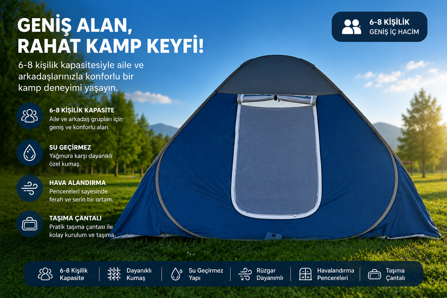 outdoor çadır