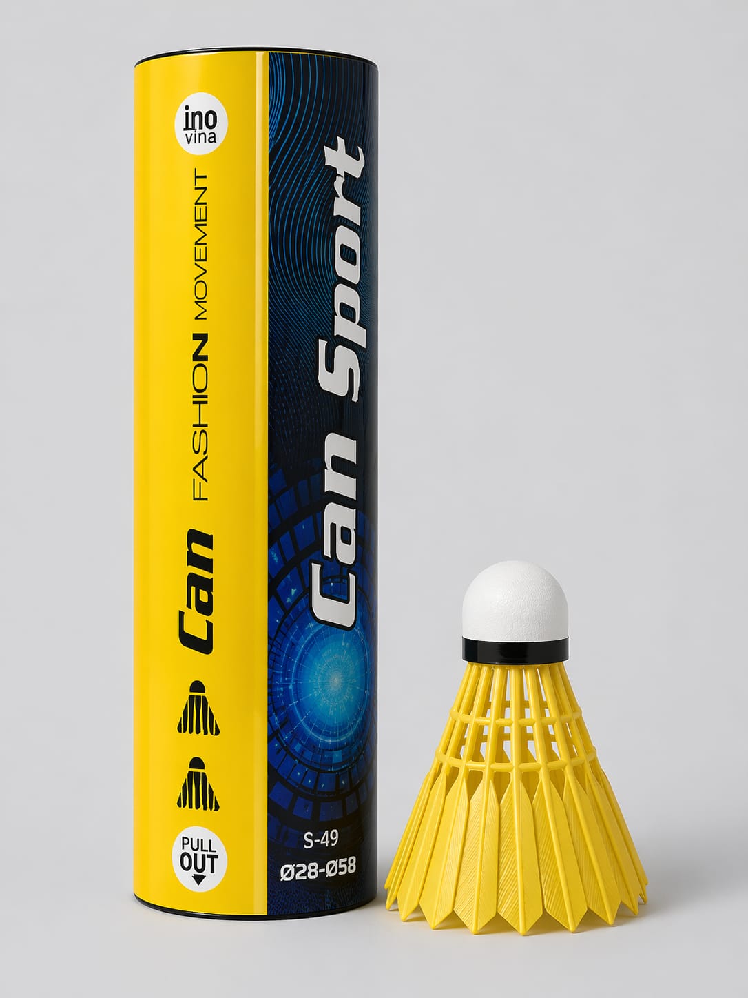 Hanyu 400 Badminton Topu sarı