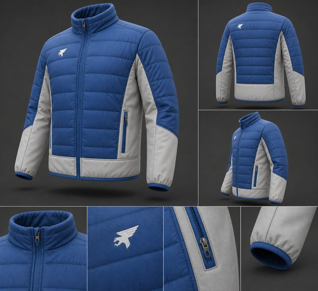 Joma Hafif ceket erkek Explorer mavi