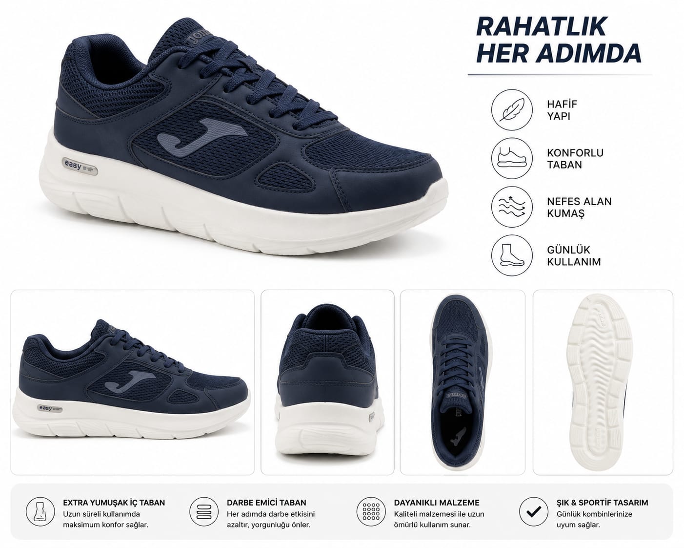 Joma CEROS2603 Günlük Spor ayakkabı ortopedik taban 