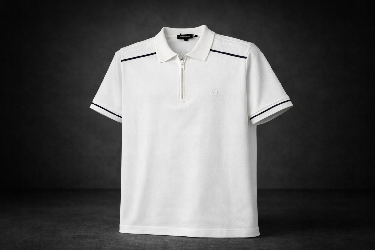 sıfır4 PAUL FREDY t-shirt  polo yaka beyaz