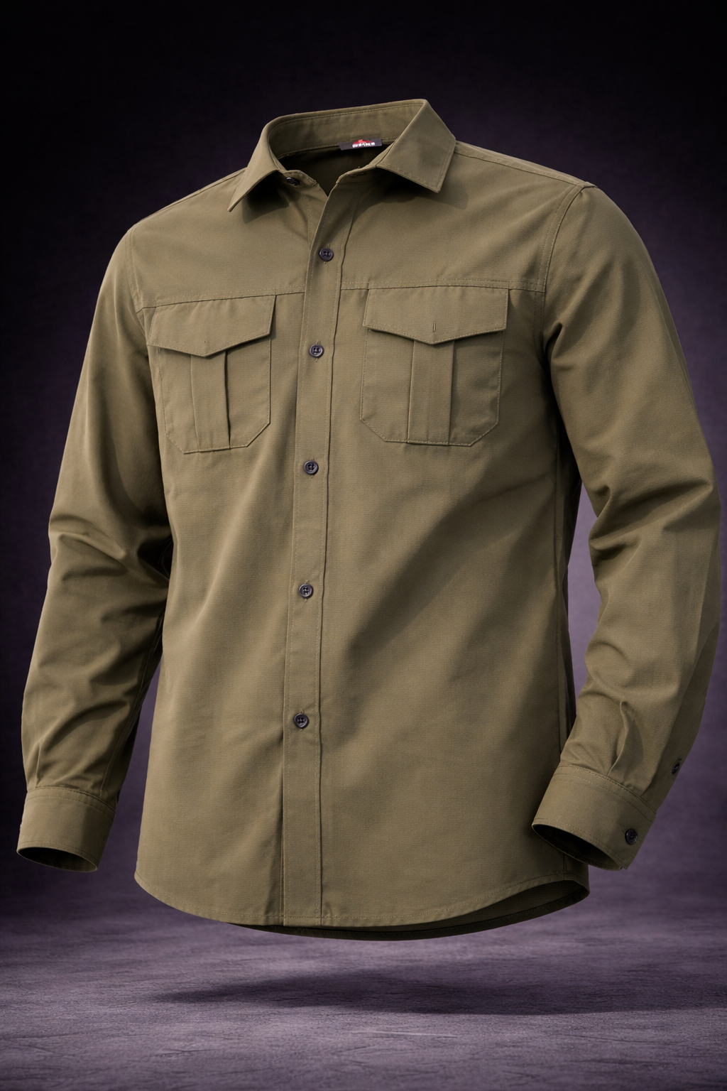 s4 outdoor hava alabilen fileli gömlek haki