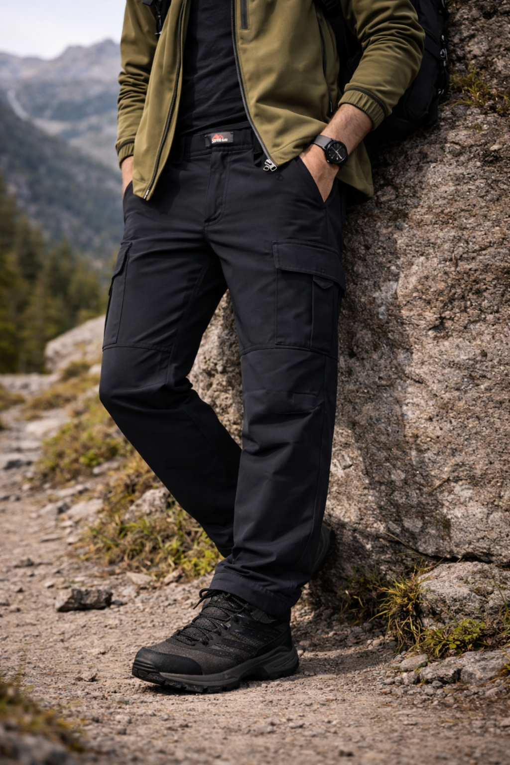 s4 outdoor taktikal pantolon yazlık çok cepli siyah