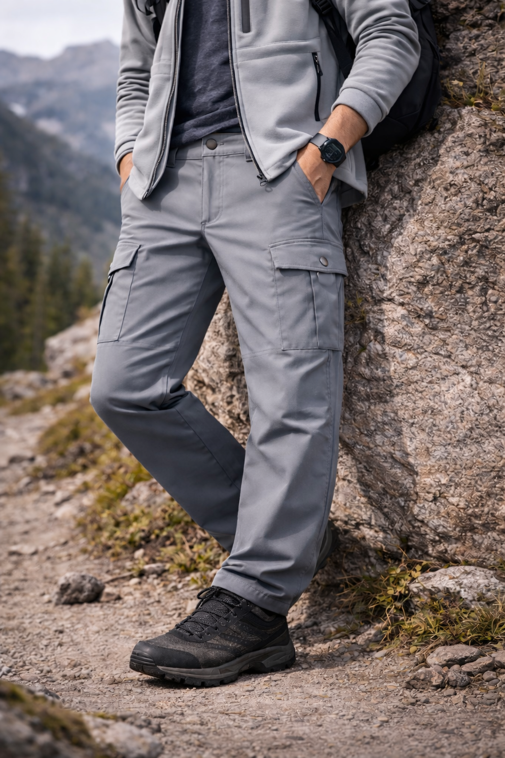 s4 outdoor taktikal pantolon yazlık çok cepli gri