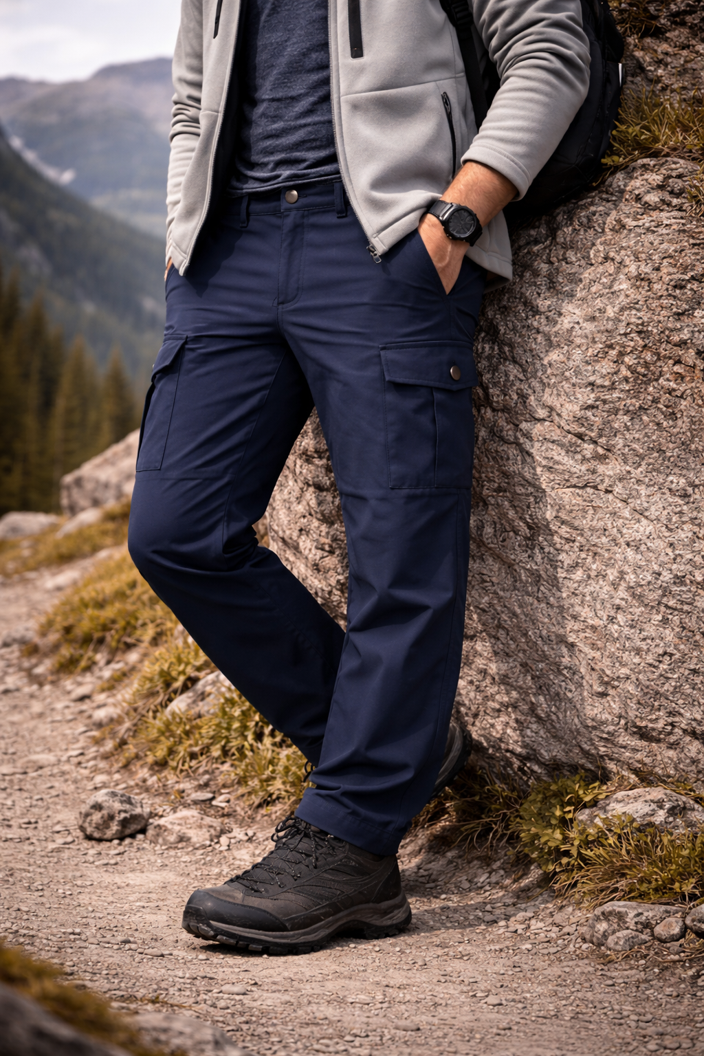 s4 outdoor taktikal pantolon yazlık çok cepli lacivert