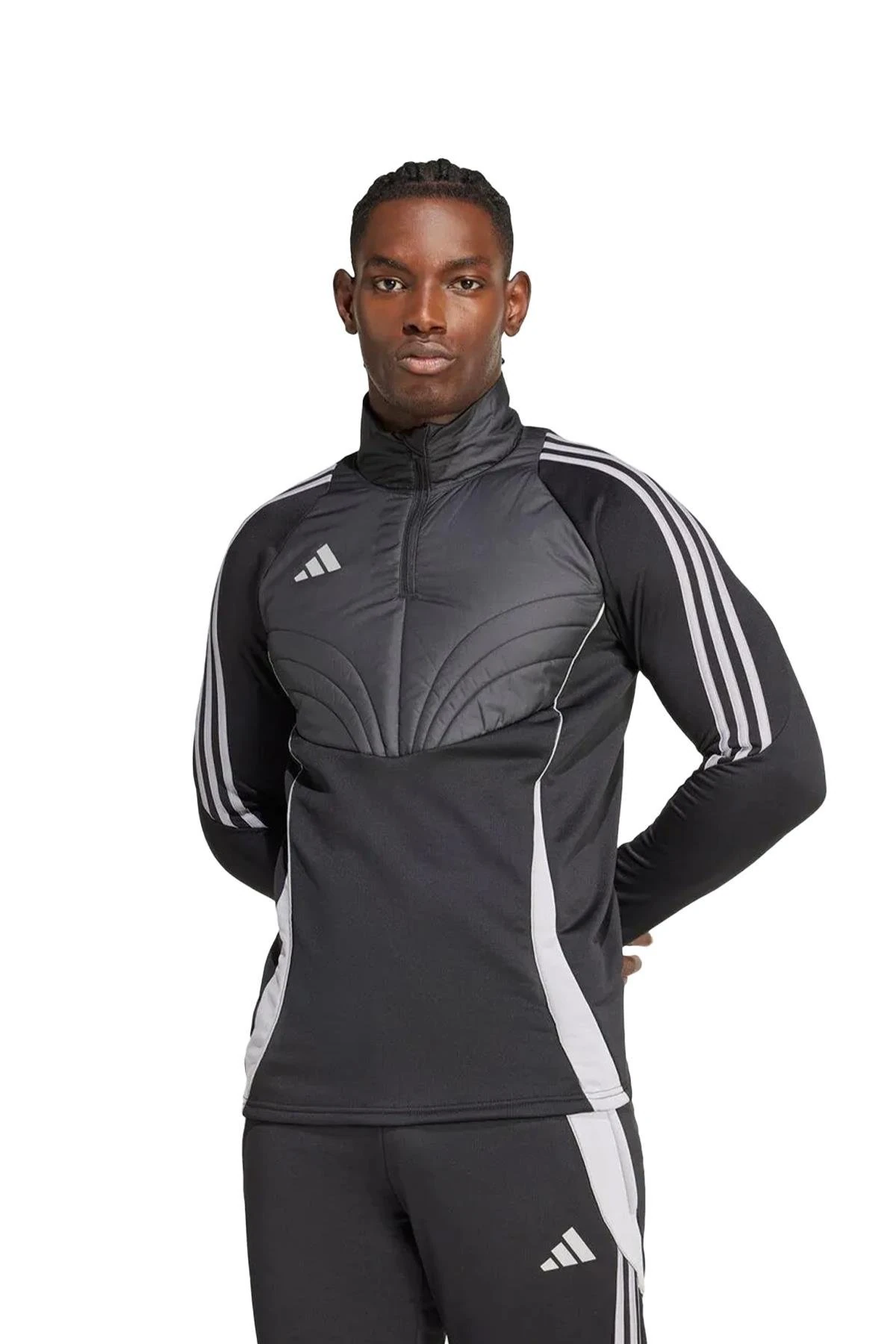 Adidas Erkek Sweatshirt Tiro 24 Winterized IM9966 Siyah