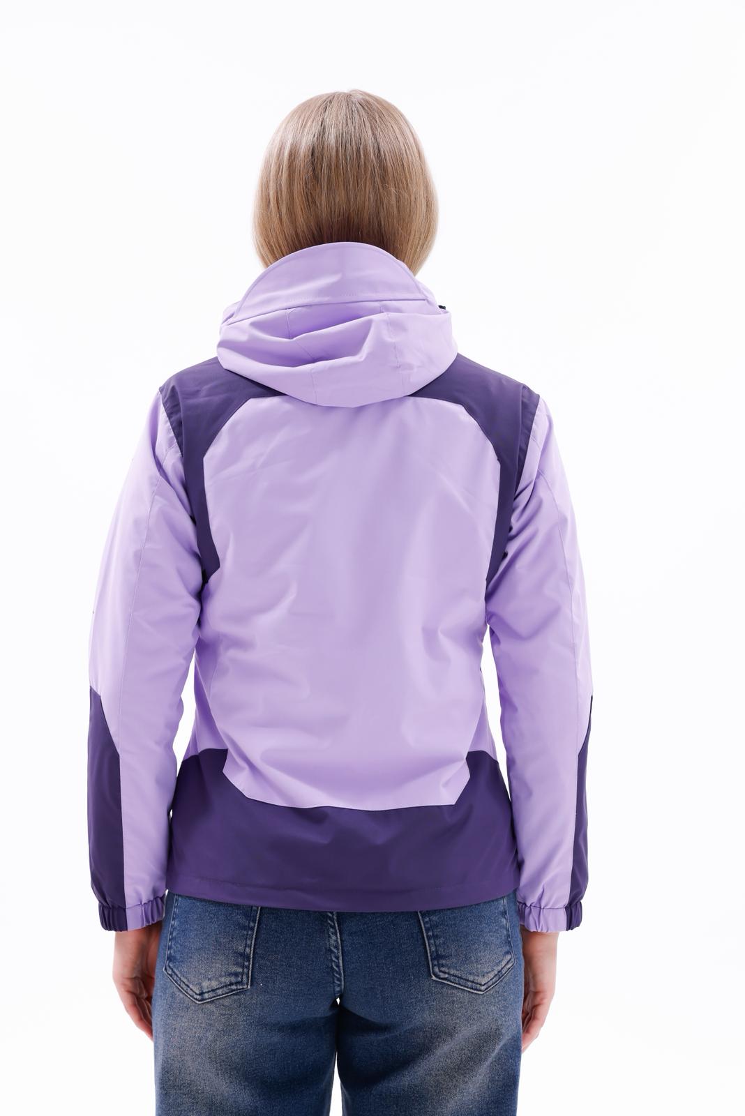 Sıfır4 ArcticPro 3in1 Kadın  Mont Su geçirmez mor
