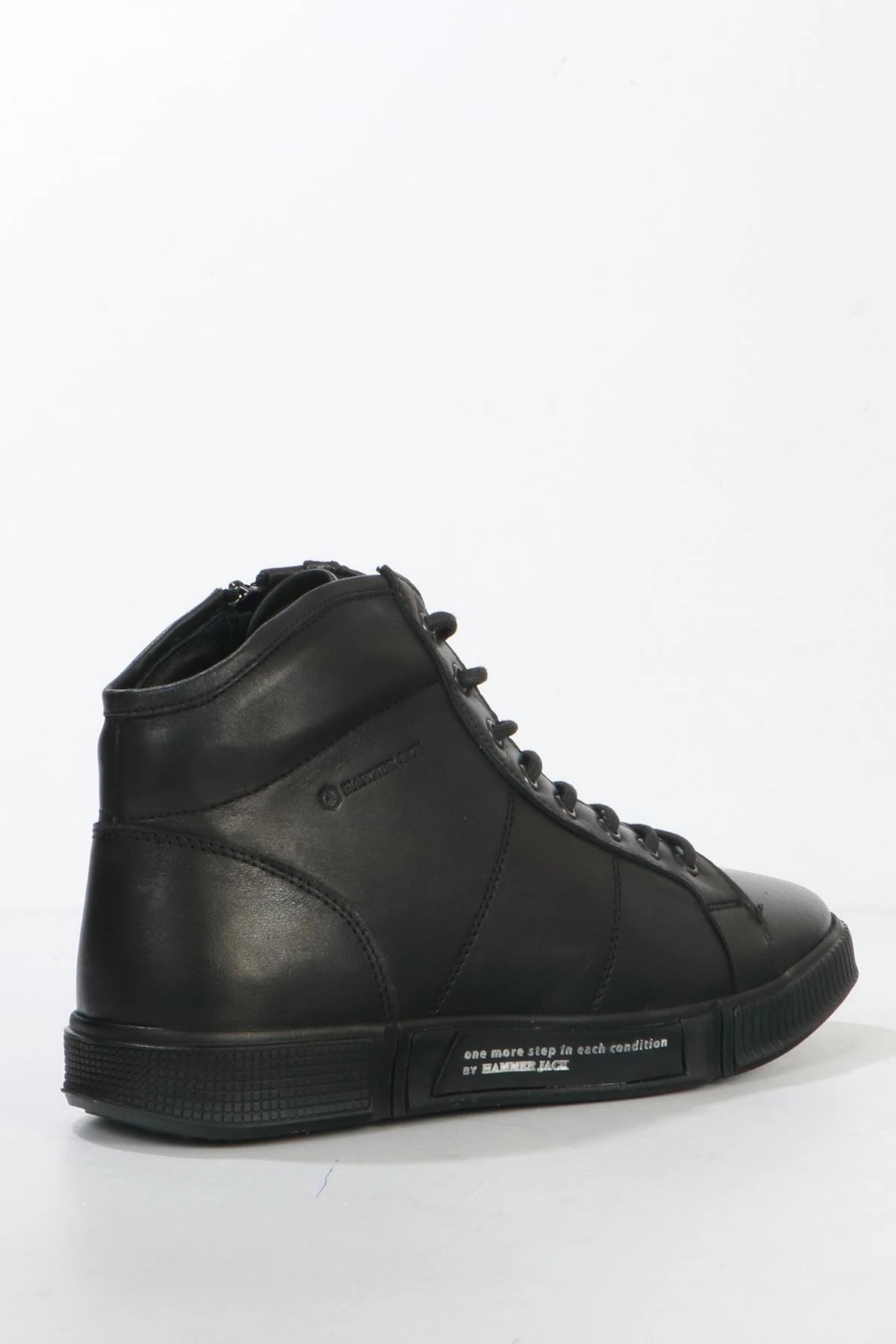 Hammer Jack Erbos Hakiki Deri Siyah Outdoor Erkek Bot 102 23670-M Siyah