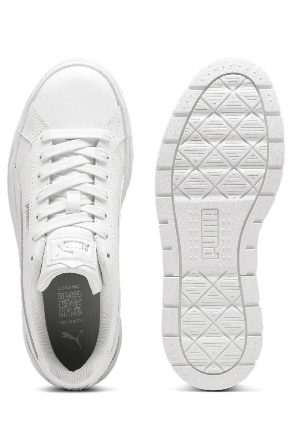 Puma Karmen II L Kadın Beyaz Sneaker 39745602 mint