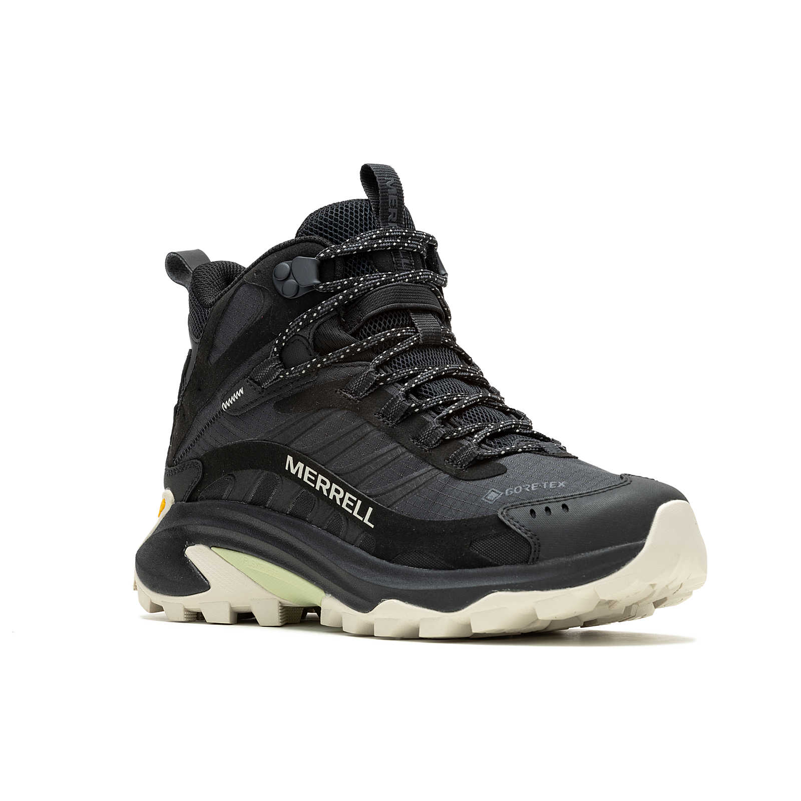 merrell kadın Moab Speed 2 Mid GORE-TEX® su geçirmez bot J037826 Siyah