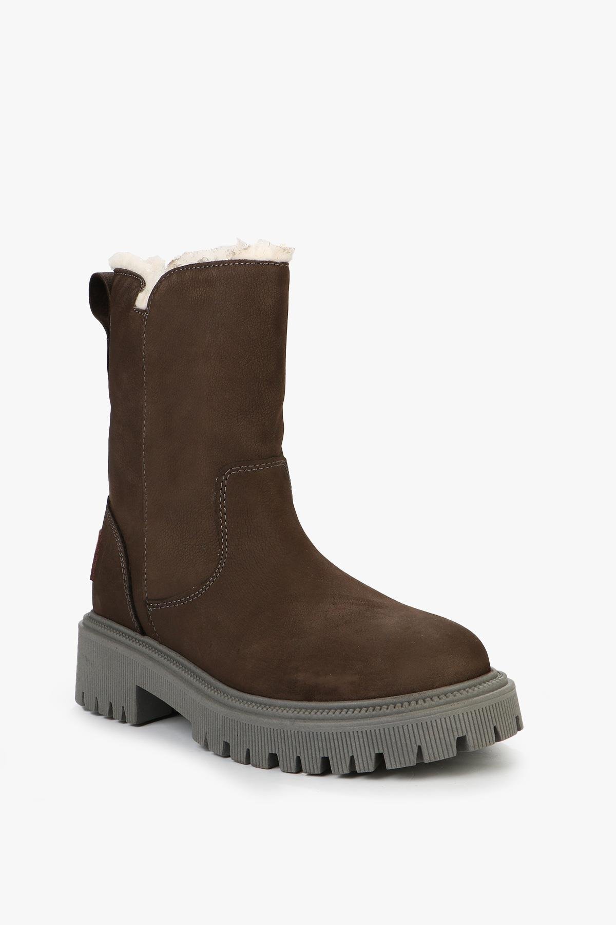 Hammer Jack Pilus Gri Kadın Bot 102 23875-Z Gri̇