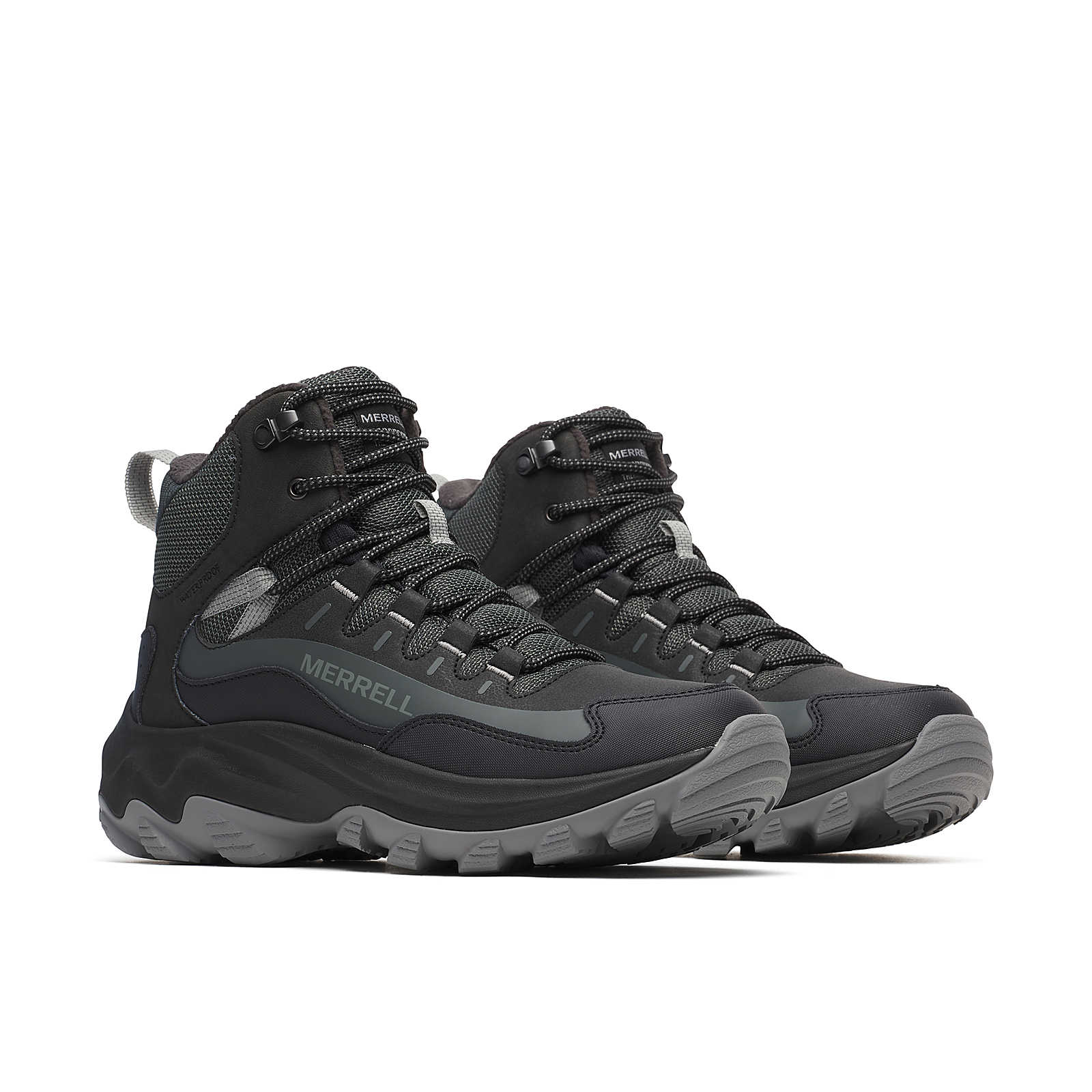 merrell kadın su geçirmez bot  Thermo Chill 2 Mid Waterproof, siyah j038768 Siyah