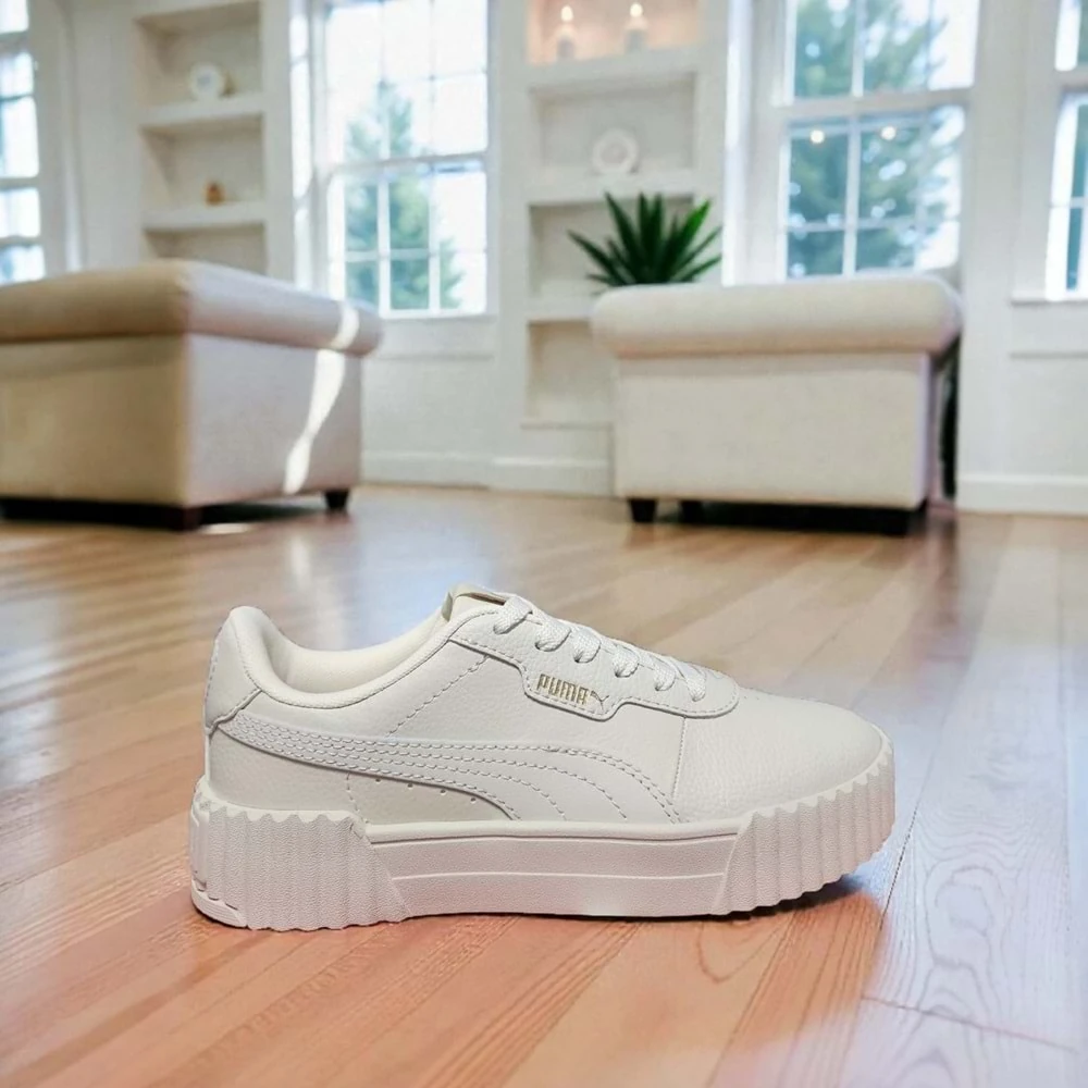 Puma Carina 3.0 TDP Kadın Günlük Spor Ayakkabı 40617650 -Bej