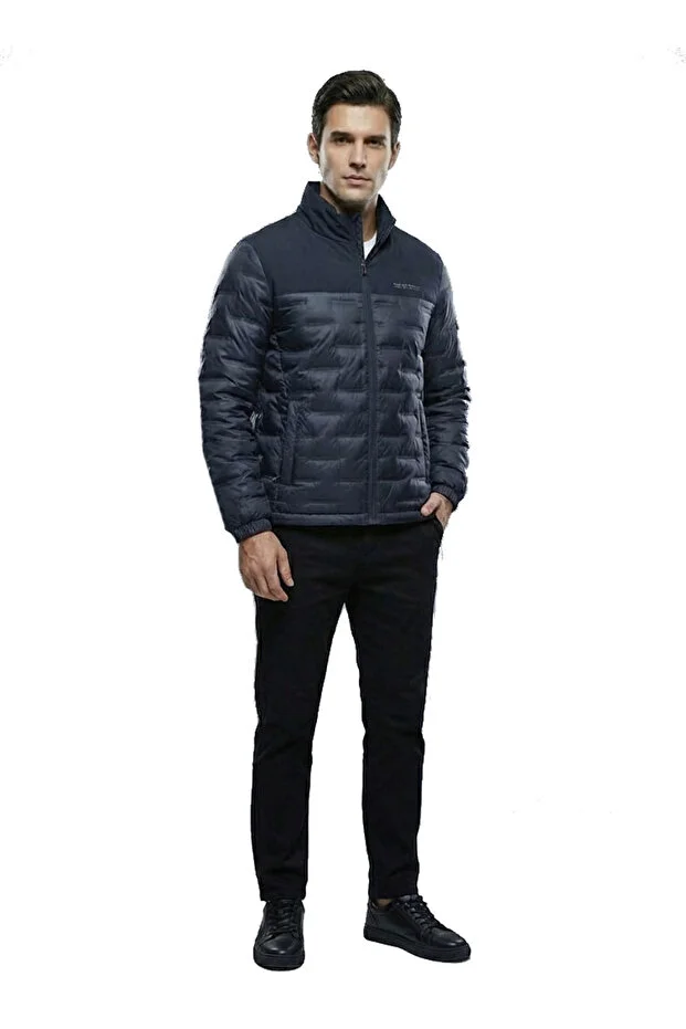 Dynamo Erkek Kaz Tüyü Mont-3364 Lacivert Lacivert