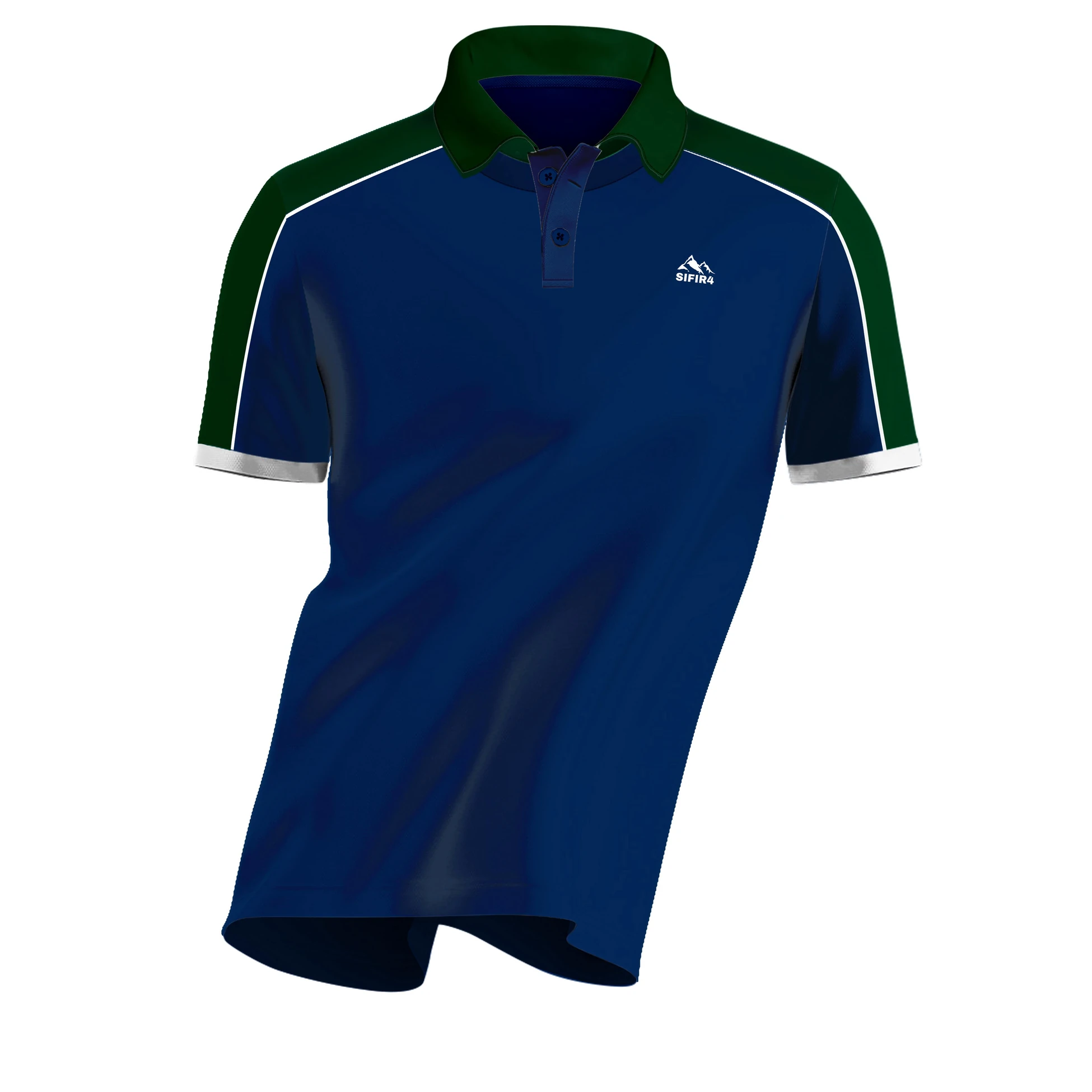 SIFIR4 Polo Yaka T-Shirt SFR0404 Lacivert