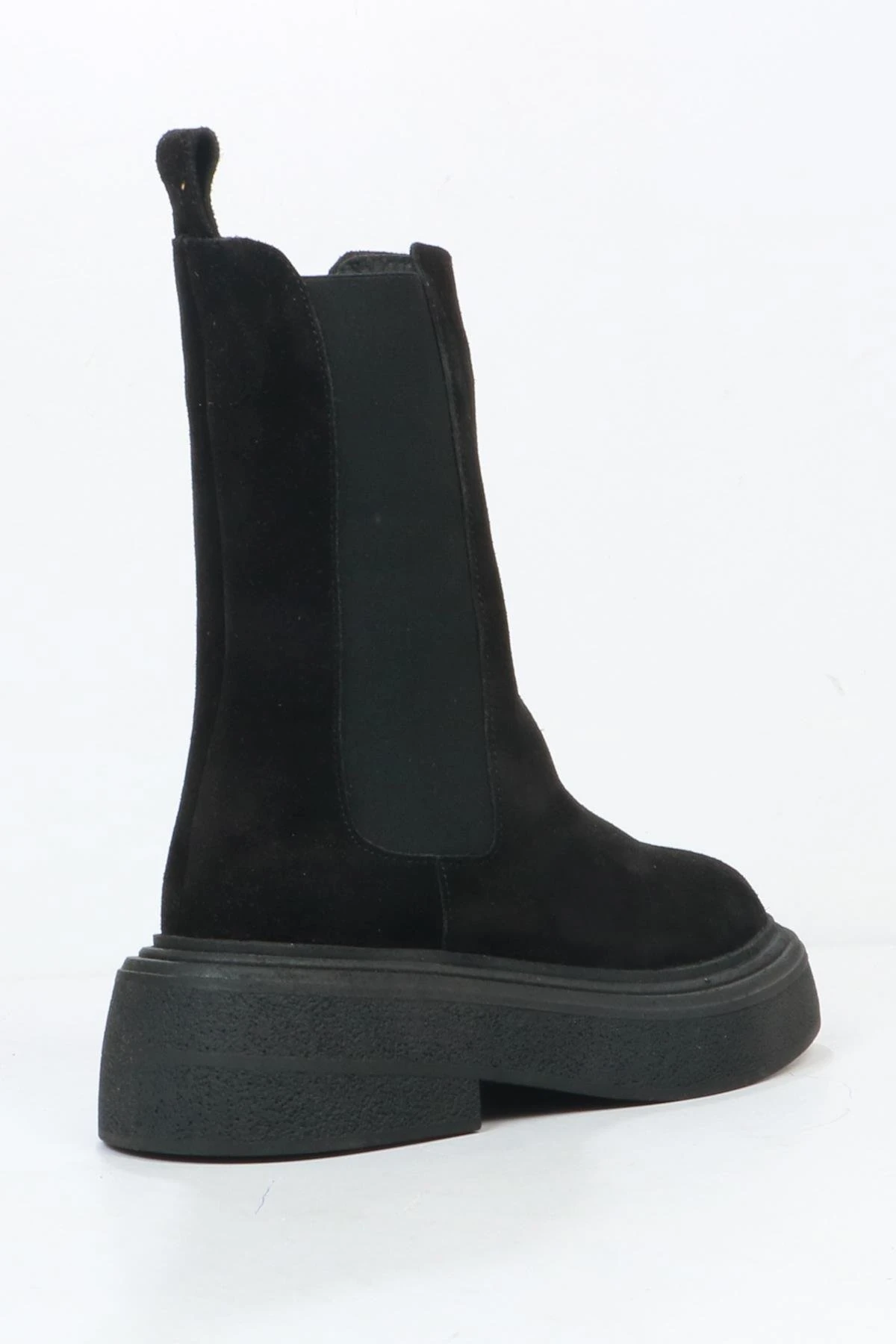 Hammer Jack Sorte Hakiki Deri Siyah Outdoor Kadın Bot 455 2328-Z Siyah