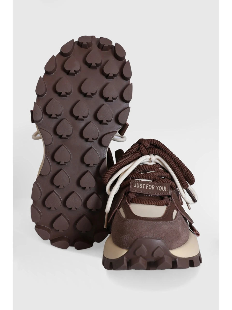 Lufian yoko kadın ayakkabı kahverengi 121230049 Kahverengi