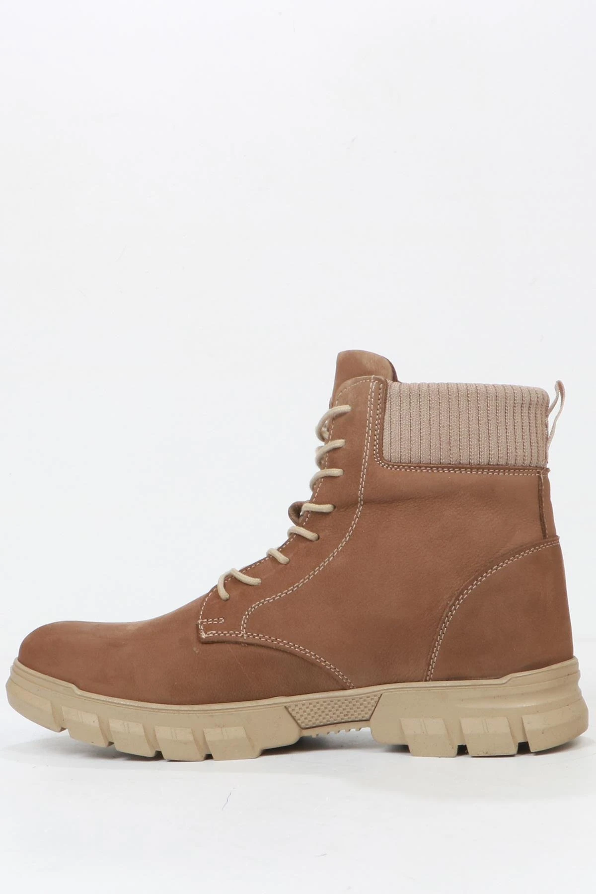 Hammer Jack Lejos Hakiki Deri Bej Outdfoor Erkek Bot 102 23685-M Bej