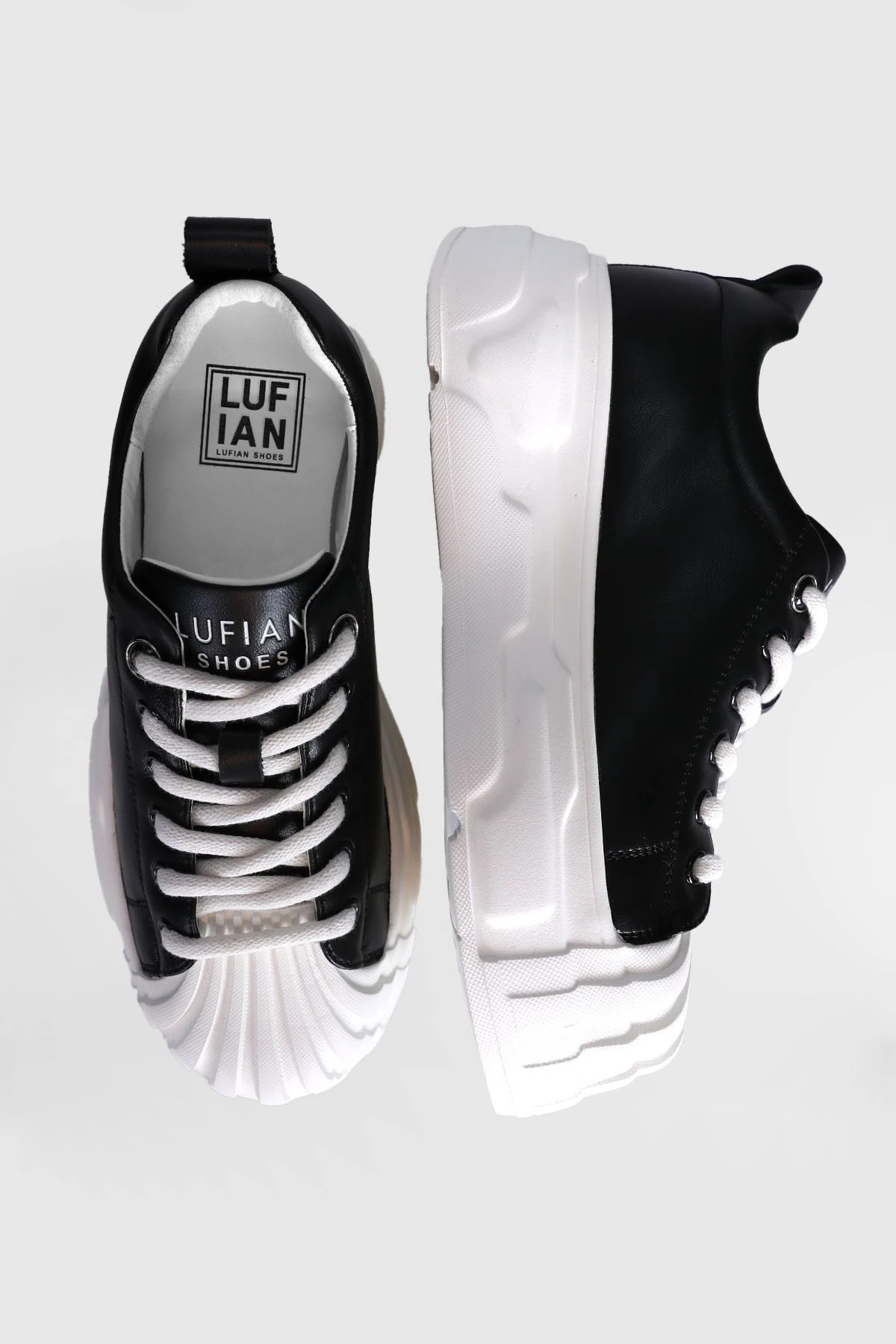 121230004 Jesica Unisex Sneaker Ayakkabı Siyah Siyah