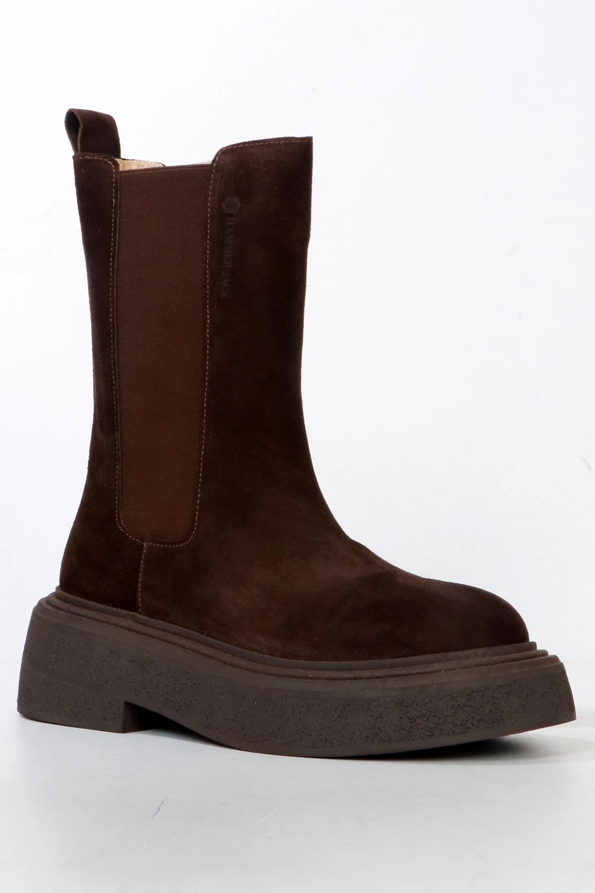 Hammer Jack Sorte Hakiki Deri Kahverengi Outdoor Kadın Bot 455 2328-Z Kahverengi