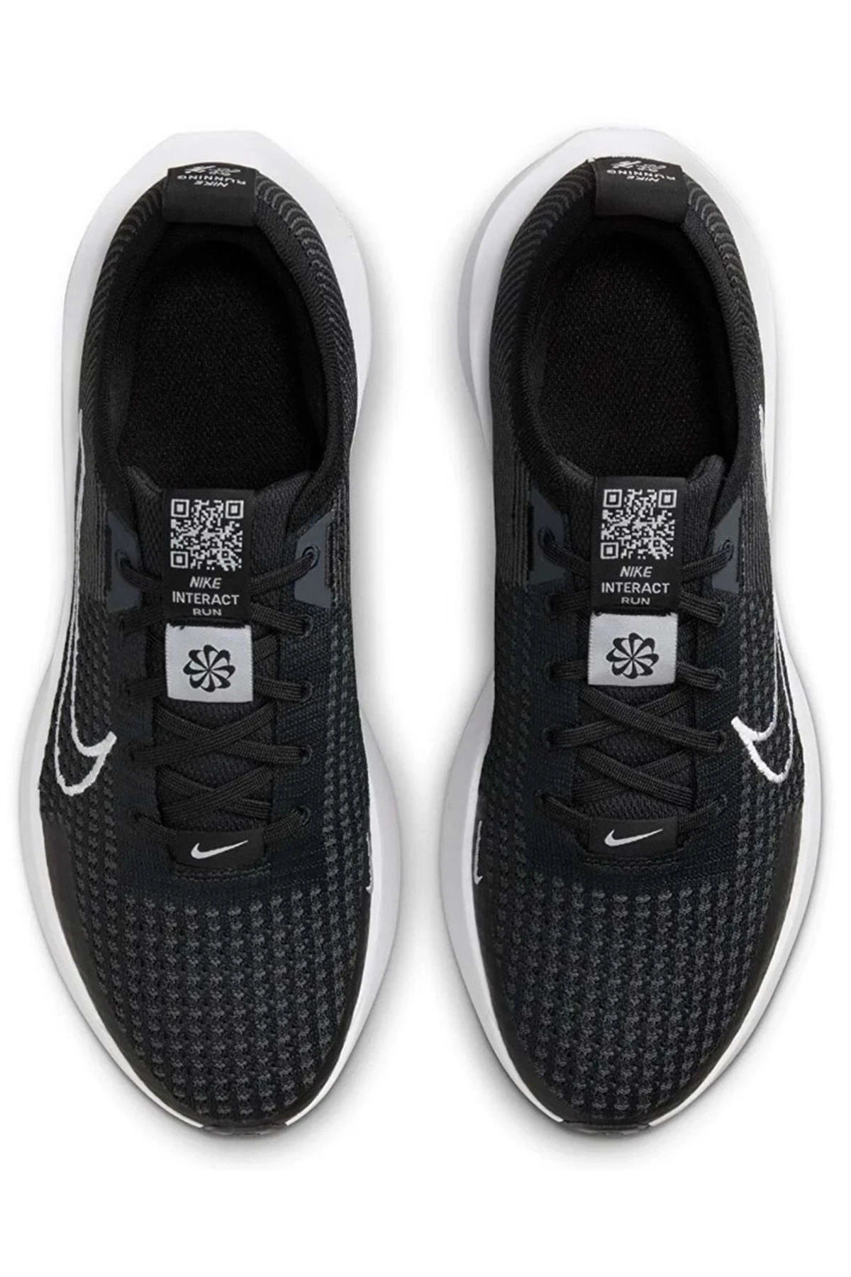 Nike Fd2291-001 Interact Run Erkek Spor Ayakkabı Siyah-beyaz Siyah-Sarı