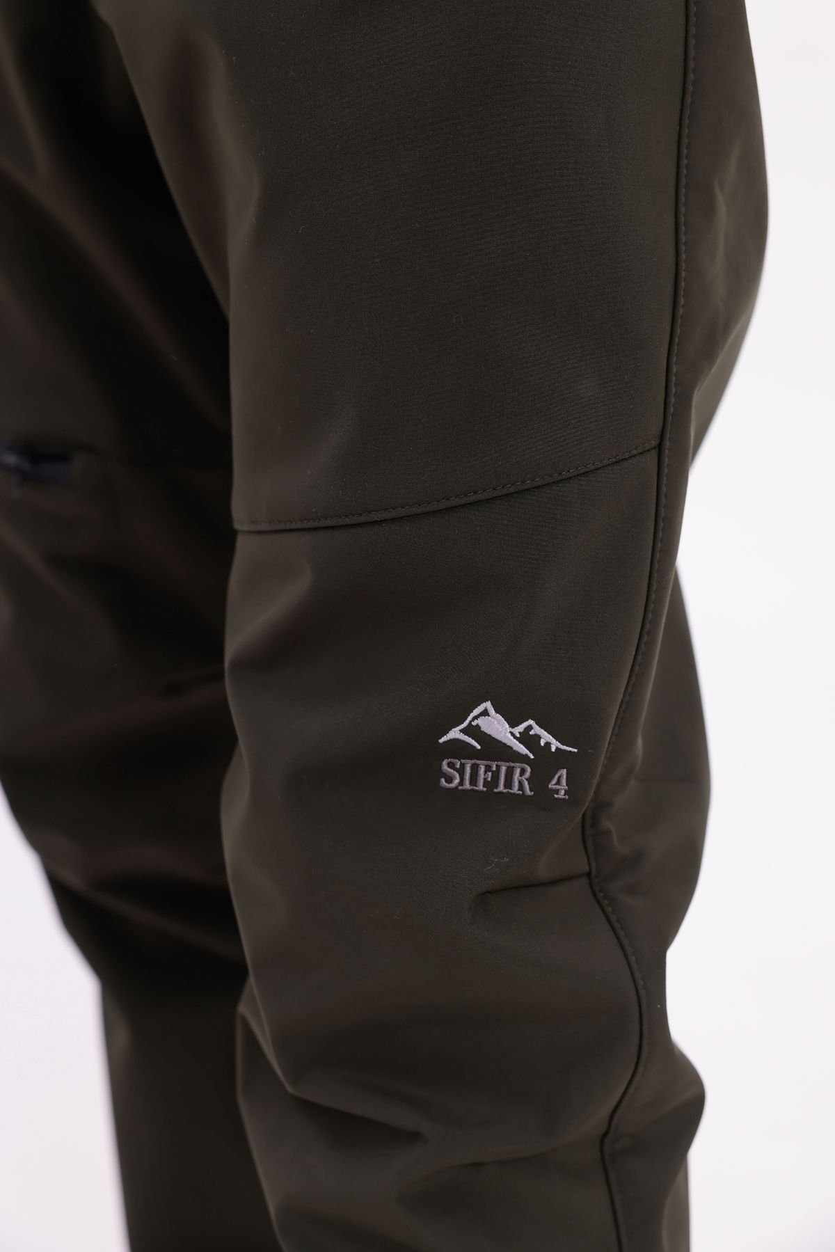 SIFIR4 İçi Polarlı Su Geçirmez Outdoor Kış Pantolonu haki yeşili haki yeşili