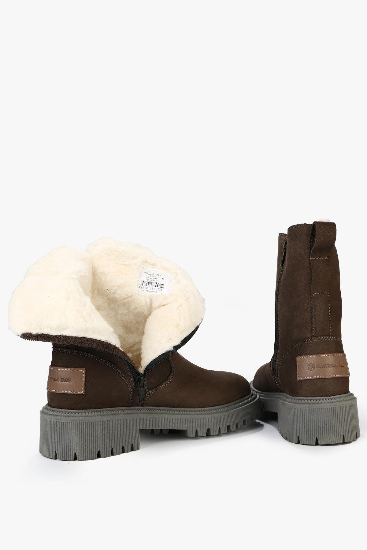 Hammer Jack Pilus Gri Kadın Bot 102 23875-Z Gri̇