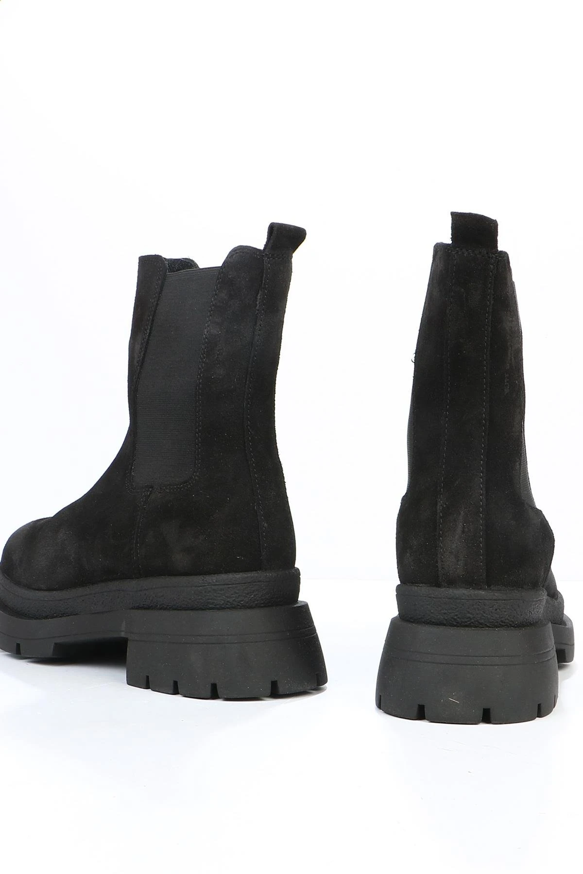 Hammer Jack Cristina Siyah Hakiki Deri Outdoor Kadın Bot 102239-z Siyah