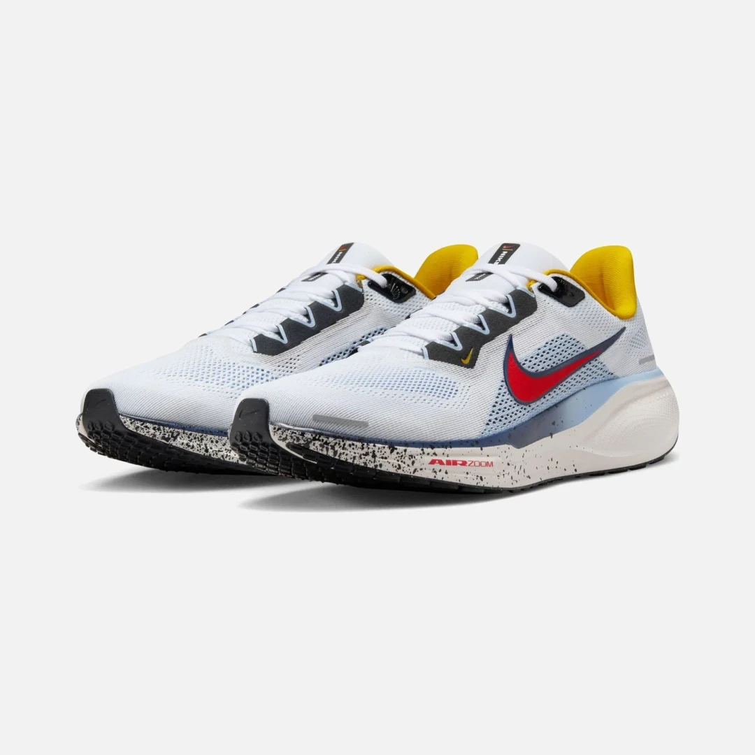 Beyaz Nike Air Zoom Pegasus 41 Road Running FW24 Erkek Spor Ayakkabı Ayakkabı Çok Renkli