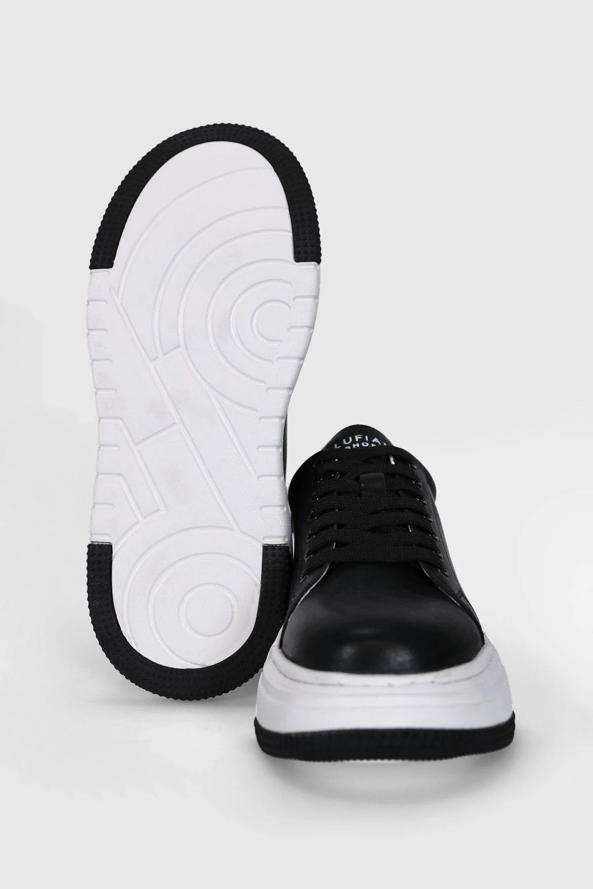 121230017 Adel Unisex Sneaker Ayakkabı Beyaz Siyah