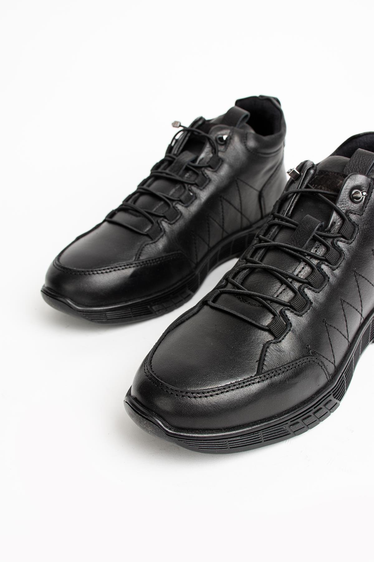 Hammer Jack Strande Hakiki Deri Siyah Outdoor Erkek Bot 102 22650-M Siyah