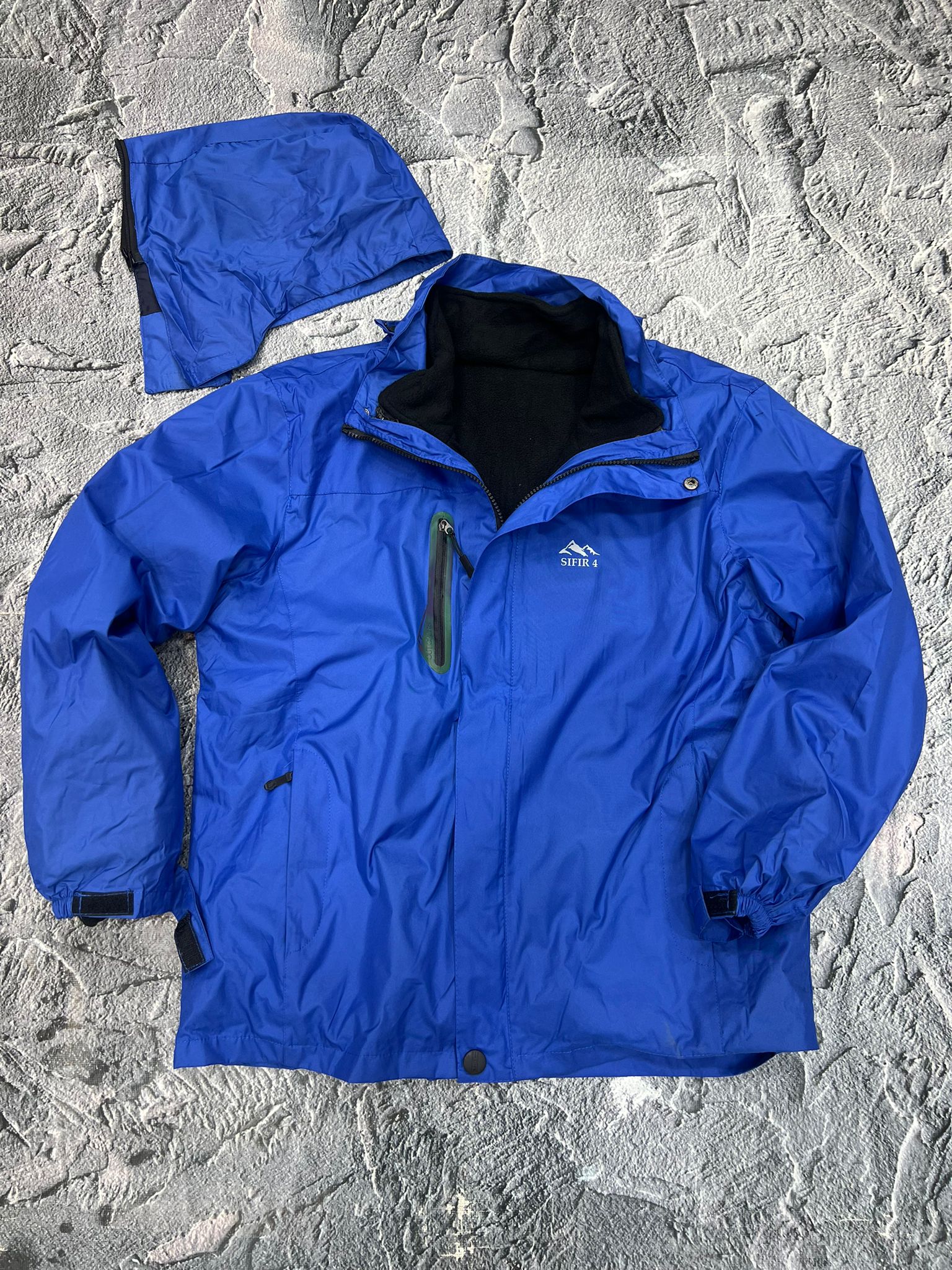 s4 mont ve yagmurluk 3n1 su yagmur geçirmez Mavi̇