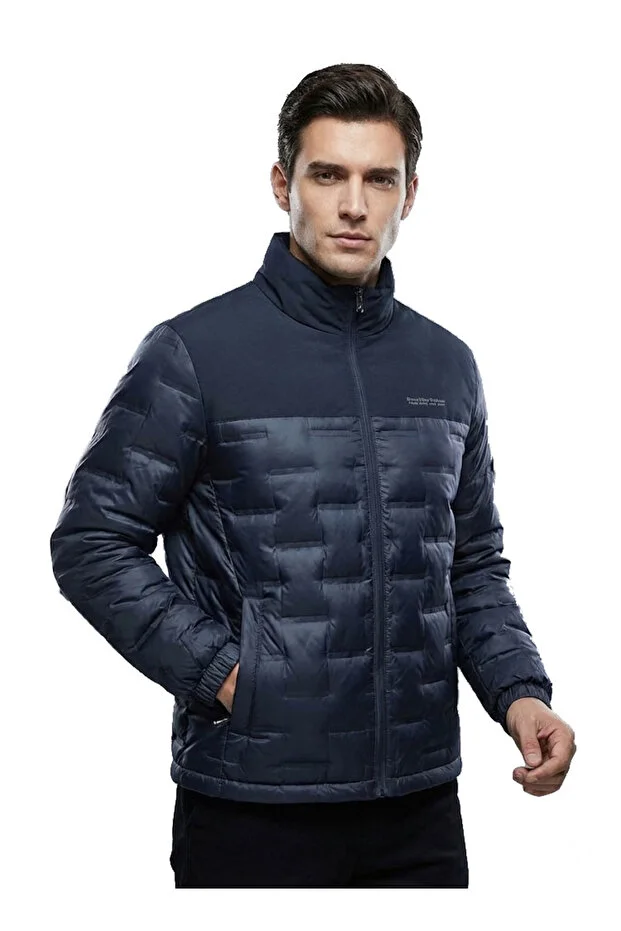 Dynamo Erkek Kaz Tüyü Mont-3364 Lacivert Lacivert