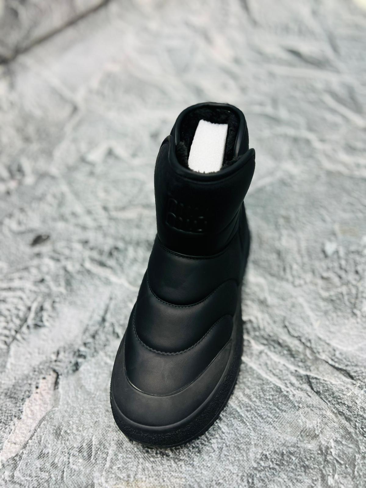 ewoll kadın kışlık kar botu 8052 Siyah