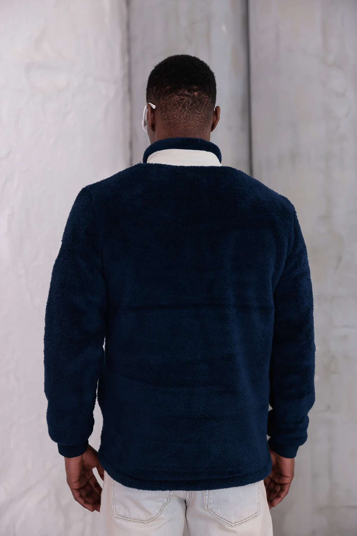 Sıfır4 AlpineSoft Peluş polar unisex Lacivert Lacivert