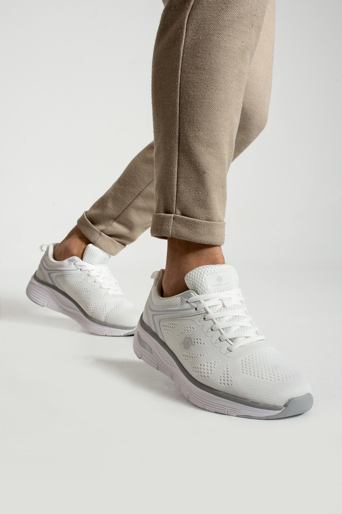 Polina Beyaz Erkek Spor Ayakkabı mint
