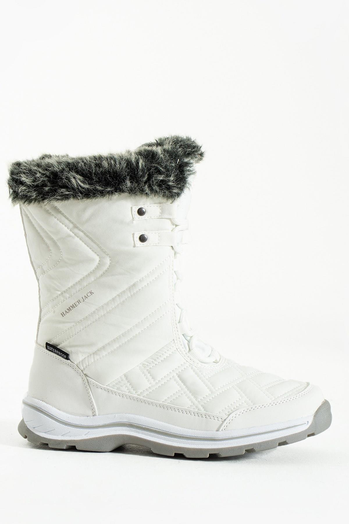 Hammer Jack Usoa Su Geçirmez Siyah Outdoor Kadın Bot 10120109-G-1010 mint