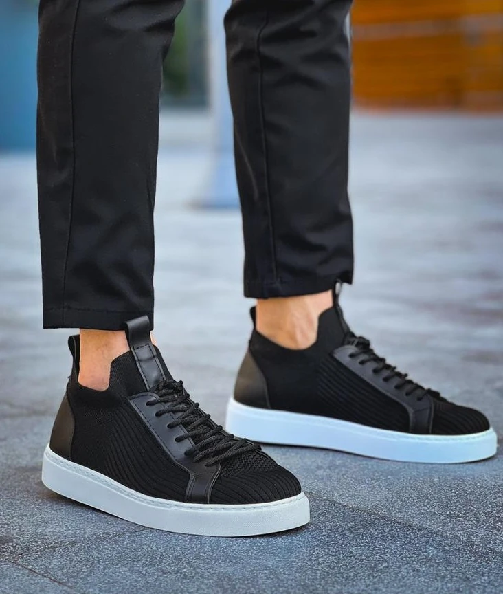 SIFIR4 MEGASTAR Sneaker Ayakkabı 112 Siyah-Sarı