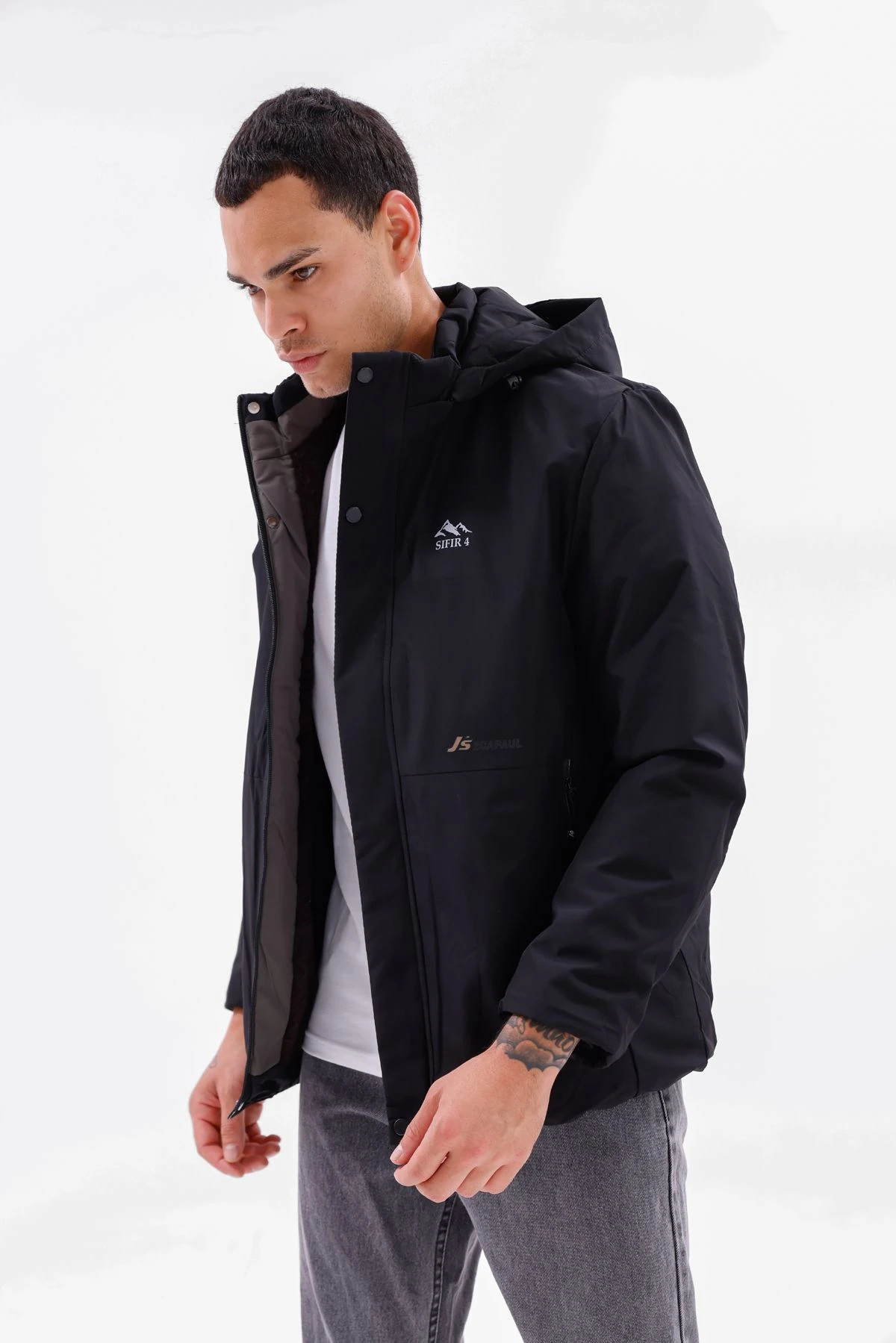 Sıfır4 Gold Termal  BlizzardPro Kar Montu Siyah