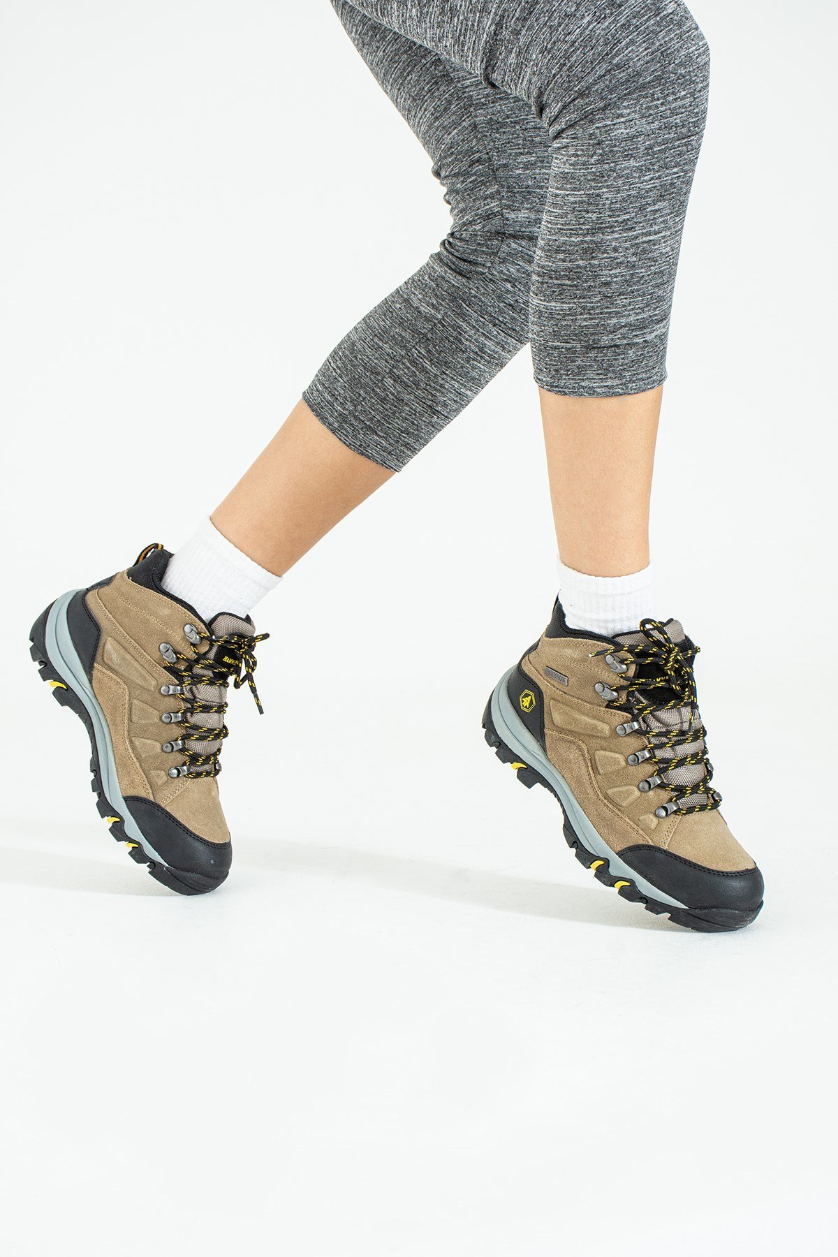 Hammer Jack Homer Su Geçirmez Kum Outdoor Kadın Trekking Bot 10121813-Z kum suet