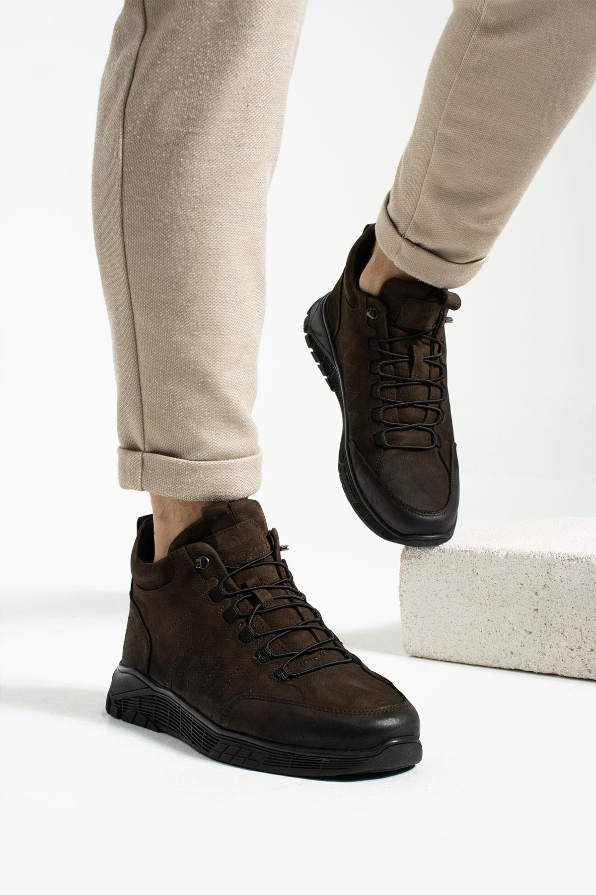 Hammer Jack Strande Hakiki Deri Haki Outdoor Erkek Bot 10222650-M Kahverengi