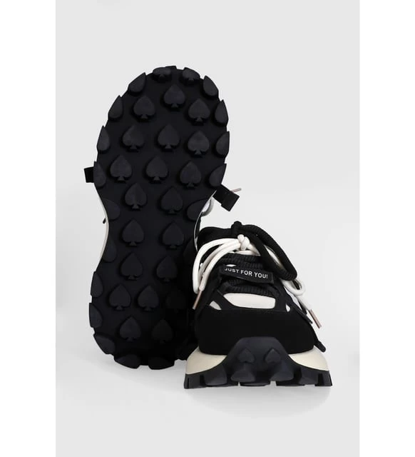 Lufıan Yoko Kadın Sneaker Ayakkabı (Siyah) 121230049 Siyah