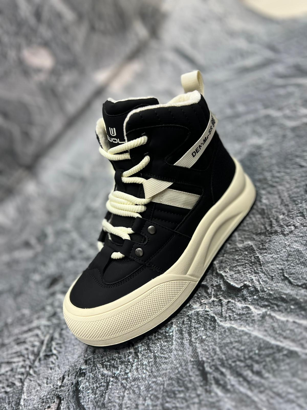 ewoll Kadın Kışlık Bot 8084 Siyah