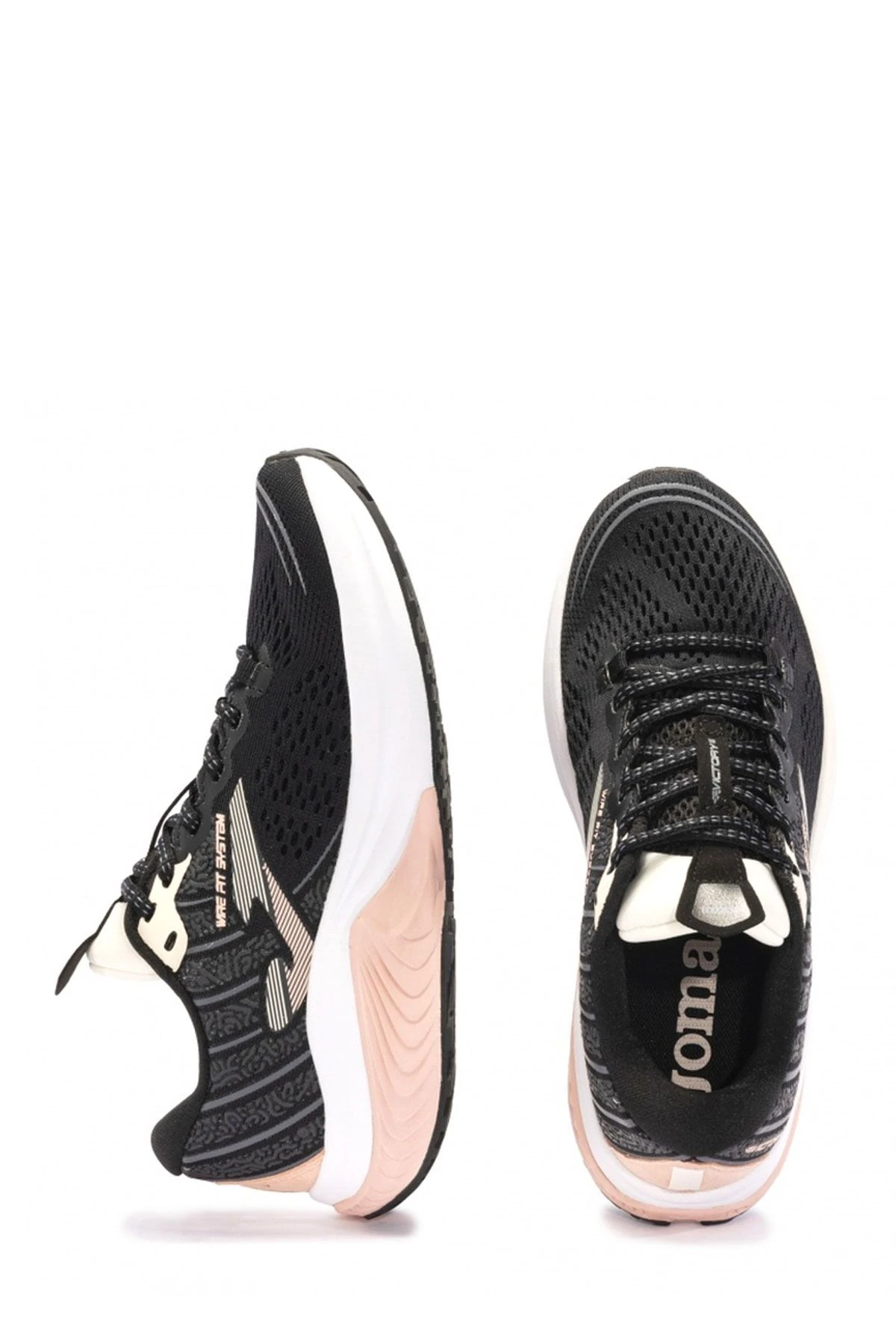 JOMA VICTORY LADY 2401 Siyah Kadın Koşu Ayakkabısı Çok Renkli