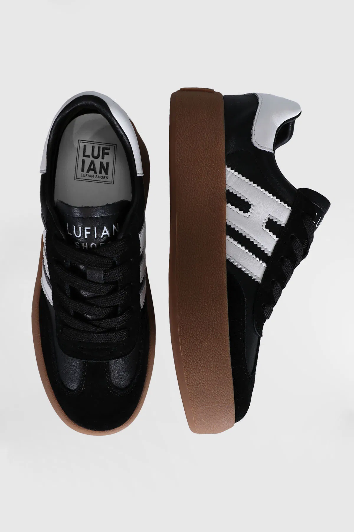 Lufian unısex sneaker ayakkabı 121230005 Siyah