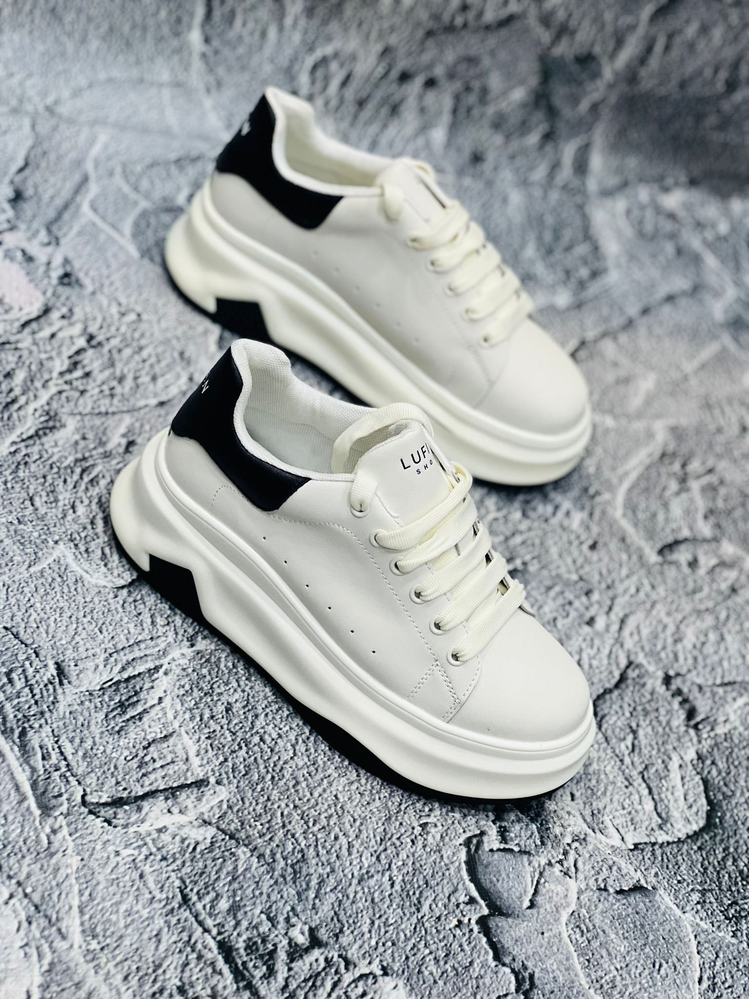 LUFİAN APRIİL KADIN BEYAZ AYAKKABI 121230028 mint