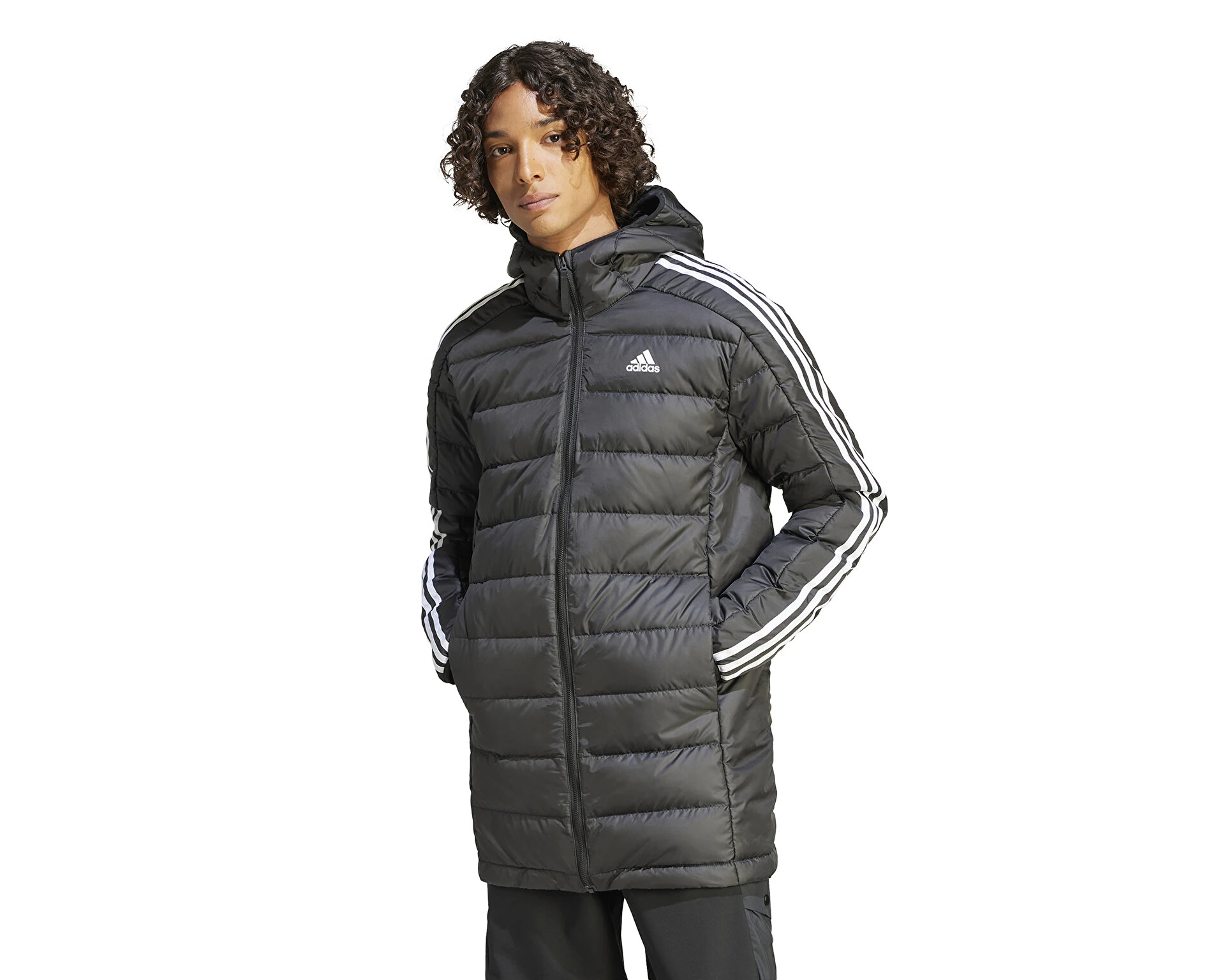 Adidas Giyim Mont Kaban Ess 3S L D H Pa HZ8522 Siyah