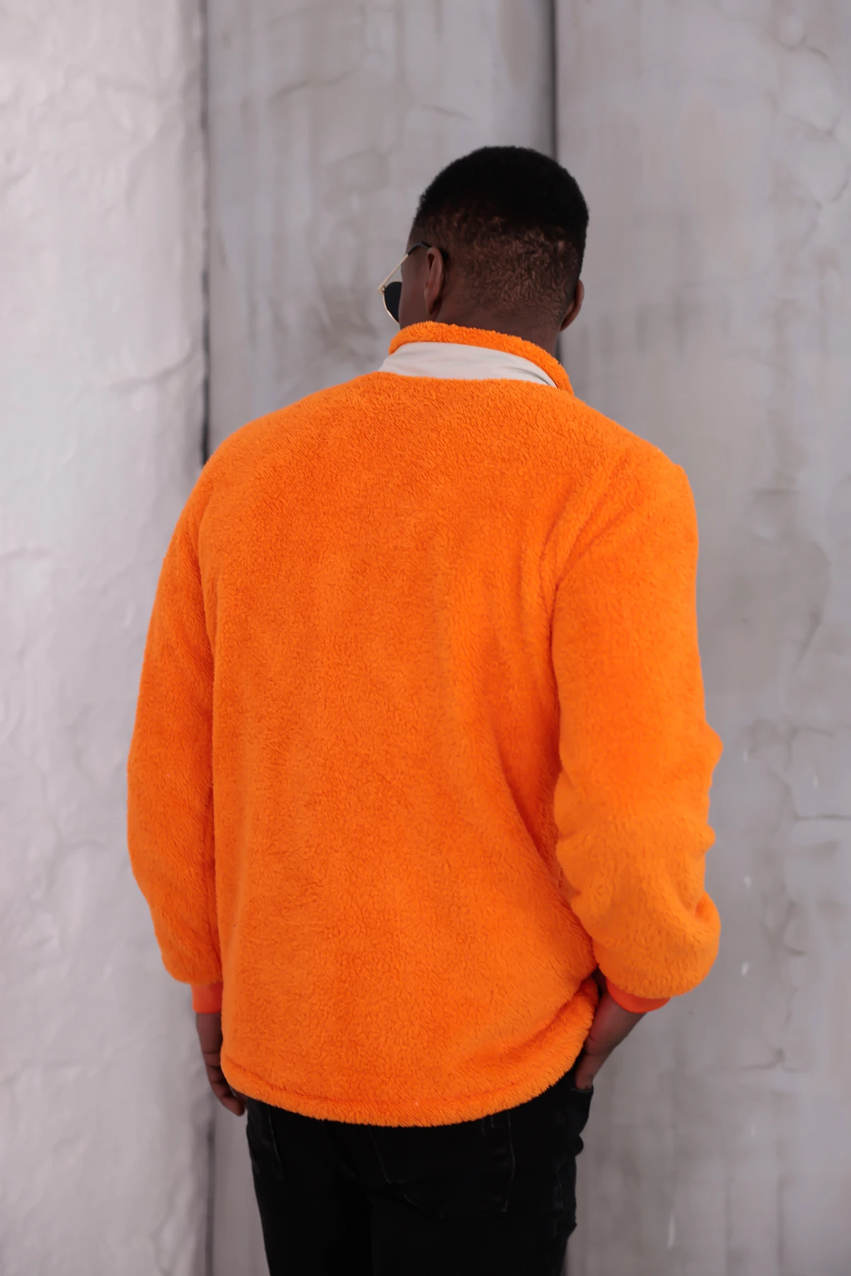 Sıfır4 AlpineSoft Peluş polar unisex turuncu Turuncu