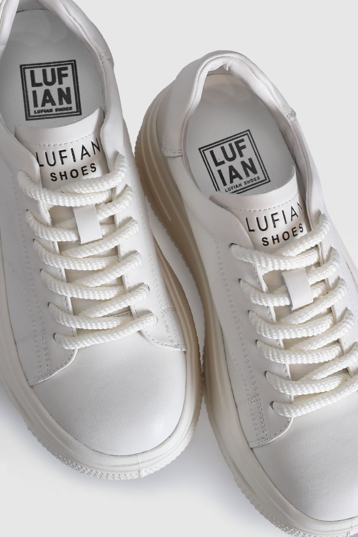 LUFİAN Agatha Kadın Sneaker Ayakkabı Beyaz mint